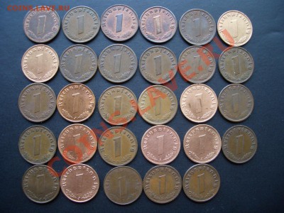 Германия, 3-й Рейх,Бронза-Пфенниги 50 монет 26.08.2012-22.00 - ReichPfennigs 016