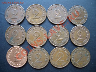 Германия, 3-й Рейх,Бронза-Пфенниги 50 монет 26.08.2012-22.00 - ReichPfennigs 007