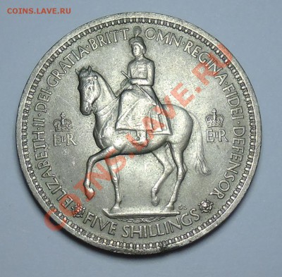 1 Crown - Коронация Елизаветы II 1953 - до 26.08 21 МСК - 795