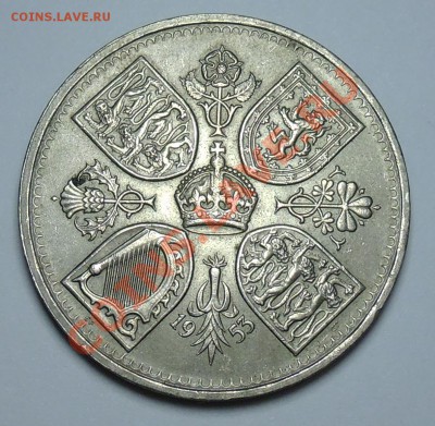 1 Crown - Коронация Елизаветы II 1953 - до 26.08 21 МСК - 796