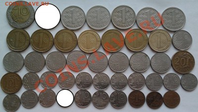 Монеты разных стран и номиналов (пополняемая). - 51