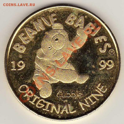 Медальон Beanie Babies золотистая до 27.08.12 в 22ч (2875) - img981