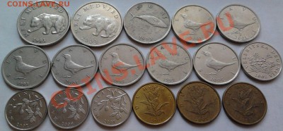 Монеты разных стран и номиналов (пополняемая). - 62