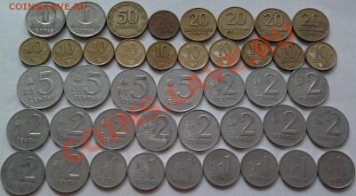 Монеты разных стран и номиналов (пополняемая). - 81