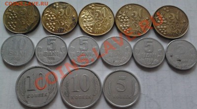 Монеты разных стран и номиналов (пополняемая). - 87