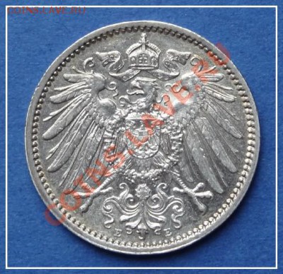 Германия 1 марка 1914 до 24.08.12 в 22.00 мск - 1 марка 1914 ав