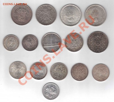 Серебро Европа, США, Канада, Мексика и пр. страны - 22.08