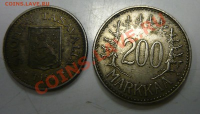 Финляндия 100 Марккаа (100 марок) серебро - P1140137.JPG