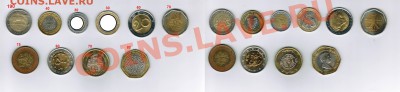 шт +2злотых юбил. Польша 12шт - бимет