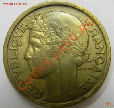 2 франка Франция 1937г. - DSCN2093.JPG
