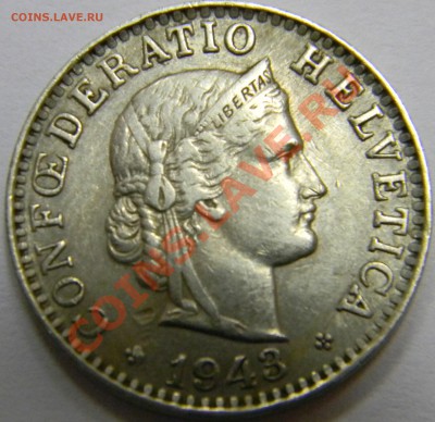 20 раппен Швейцария 1943г. - DSCN2107.JPG