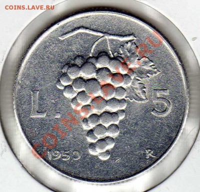 ИТАЛИЯ 5 ЛИР 1950 ЛОЗА ДО 30.08.12 В 22.00МСК (2990) - img138