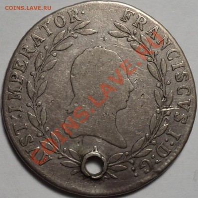 Австрия:1 кр.1790,3 кр.1800,20 кр.1815,1 флорин 1861.Оценка! - DSC00377.JPG
