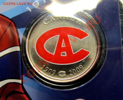 S10 Канада 50¢ 2009 Montreal Canadiens 1915-16 30.08 в 22°° - S10 Montreal Canadiens 50c 1915-1916_2009_2