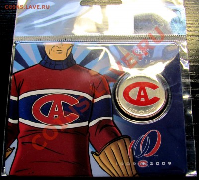 S10 Канада 50¢ 2009 Montreal Canadiens 1915-16 30.08 в 22°° - S10 Montreal Canadiens 50c 1915-1916_2009_1