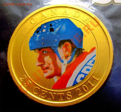 S11 Канада 25¢ 2011 Уэйн Гретцки, хоккей до 30.08 в 22°° - S11 25c Wayne Gretzky 2011_2