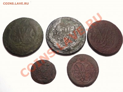 2к.1757г,1758г(перечеканы)полушка1757г,1к1758гДо28авг.22чМСК - DSC01009.JPG