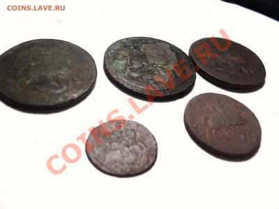 2к.1757г,1758г(перечеканы)полушка1757г,1к1758гДо28авг.22чМСК - DSC01013.JPG