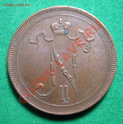 10 пенни Рус. Фин.  1915 г.  до  30.08.2012  в  22-00 МСК - 10 пенни 1915г аверс