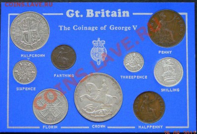 Набор  Gt. Britain The Coinage of George V - DSCN2119.JPG
