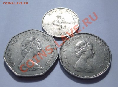 JERSEY 5 монет 1968-71гг - до 31 авг - 077