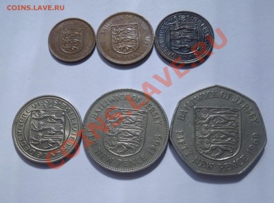 JERSEY 5 монет 1968-71гг - до 31 авг - 080