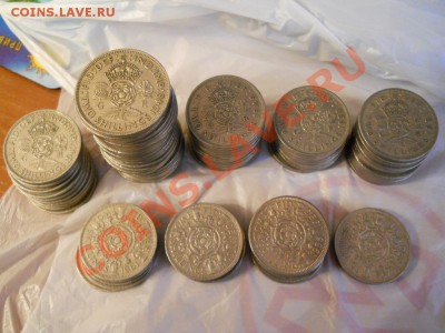 2 шиллина от 1947 до 1967 Великобр. Сразу продаю 85 штук. - DSCN0132.JPG