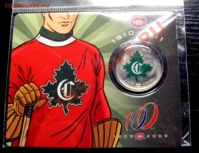S22 Канада 50¢ 2009 Montreal Canadiens 1910-11 02.09 в 22°° - S22 50c Montreal 1910-11_1