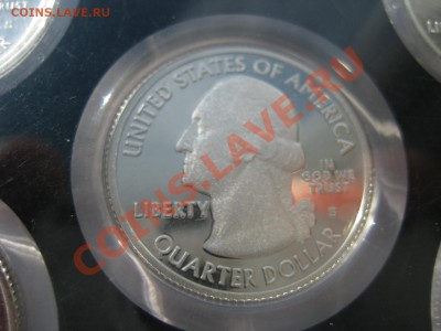 С рубля! Набор квотеров США 2011 Серебро ПРУФ до 31.08 22-00 - 5
