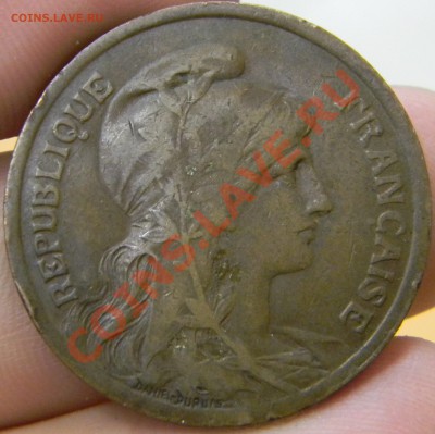 10 сантимов Франция 1916г. - DSCN2151.JPG