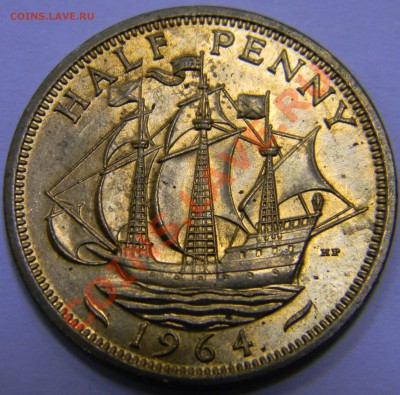 2 пенни и 1 пеннс Великобритания UNC - DSCN2165.JPG
