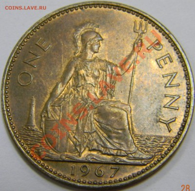2 пенни и 1 пеннс Великобритания UNC - DSCN2167.JPG