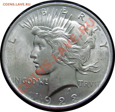 S28 США Peace Dollar 1923 до 04.09 в 22°° - S28 1923 Peace Dollar_2