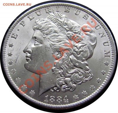 S29 США Morgan Dollar 1884o до 04.09 в 22°° - S29 1884 Morgan Dollar_1
