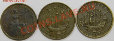 Half Penny Георг 5, Георг 6, Елизавета 2 - DSCN2182.JPG