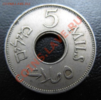 1935 год, Палестина, 5 Мi, до 04.09 в 21-00 мск - 35 пал 5а