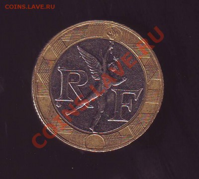 Франция.10 Франков 1990г.Биметалл до 04.09.12 в 22.00мск - 3.JPG