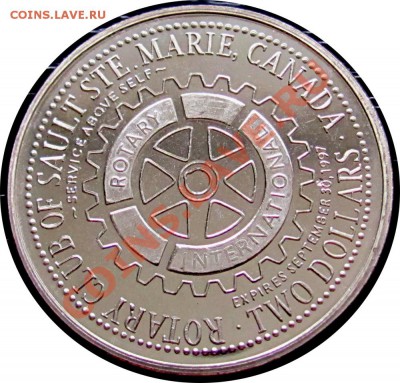 S45 Торговый доллар Канада SAULT.STE MARIE 2$ 06.09 в 22°° - S45 Sault Lake_1