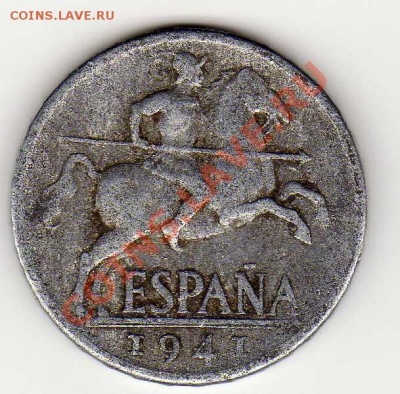 ИСПАНИЯ 10 СЕНТИМО 1941 ДО 06.09.12 В 22.00МСК (3145) - img454