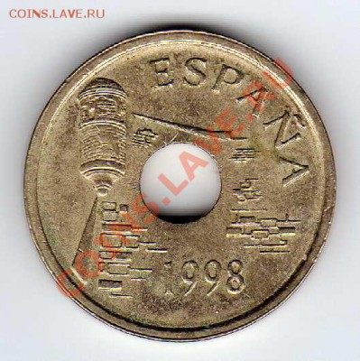 ИСПАНИЯ 25 ПЕСЕТ 1999 СЕУТА ДО 06.09.12 В 22.00МСК (3145) - img458