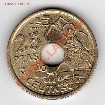 ИСПАНИЯ 25 ПЕСЕТ 1999 СЕУТА ДО 06.09.12 В 22.00МСК (3145) - img476