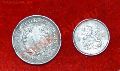 5 цен 1908,25 пен 1940(Фин),10 сентаво 1952(Куба, Ag) до6.09 - DSC_0419.JPG