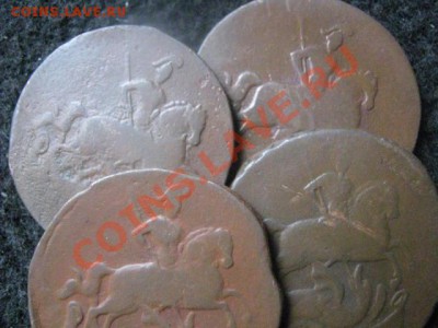 ! Копейки Елизаветы. 4 шт. Погодовка 1757-1760. До 4.09.2012 - вт 011.JPG
