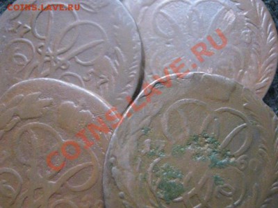 ! Копейки Елизаветы. 4 шт. Погодовка 1757-1760. До 4.09.2012 - вт 005.JPG