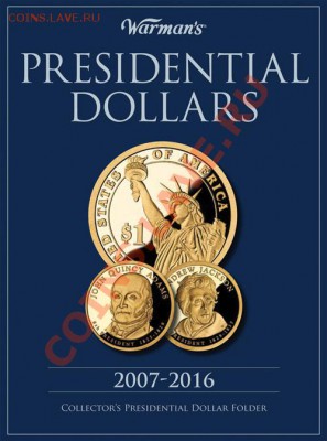 Альбомы для монет США: DANSCO и другие - 's Folder Presidential Dollars 2007-2016