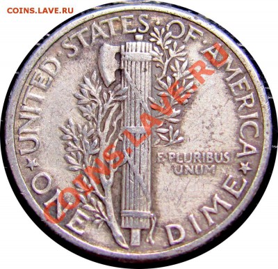 Q52 Ag США 10¢ 1928 Mercury Dime VF-EF до 09.09 в 22°° - Q52 USA 10c 1928 VF-XF_3