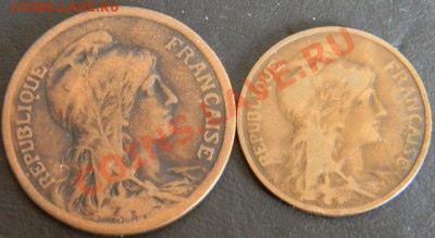 10 и 5 сантимов Франция - DSCN2283.JPG