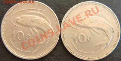 10 центов Мальта, 2 разных типа - DSCN2280.JPG