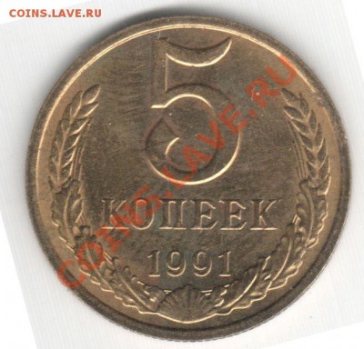 Частичный раскол аверса 5 коп 1991м до 22.00 мск 10.09.2012 - 3_2