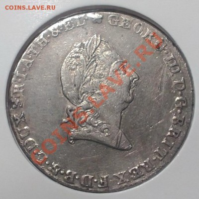 3 талера, Брауншвейг-Люнебург-Каленберг-Ганновер, 1802 г. - 12090001